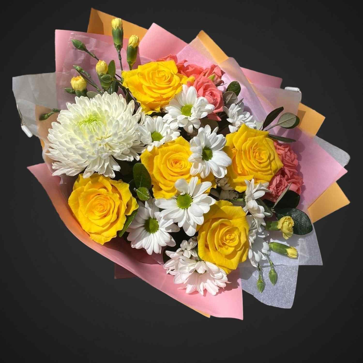 Букет 'Антидепрессант', составной букет для покупки с доставкой в Аксае