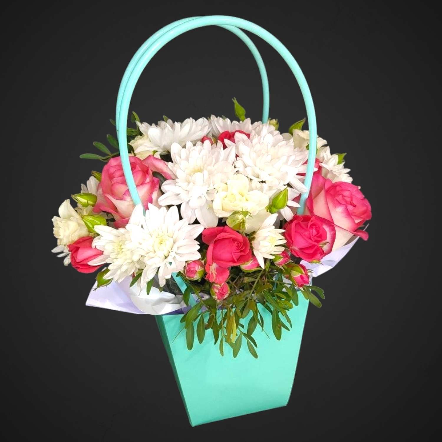 Композиция 'Сладкое мгновенье', доставка по Аксаю, покупайте цветочные композиции