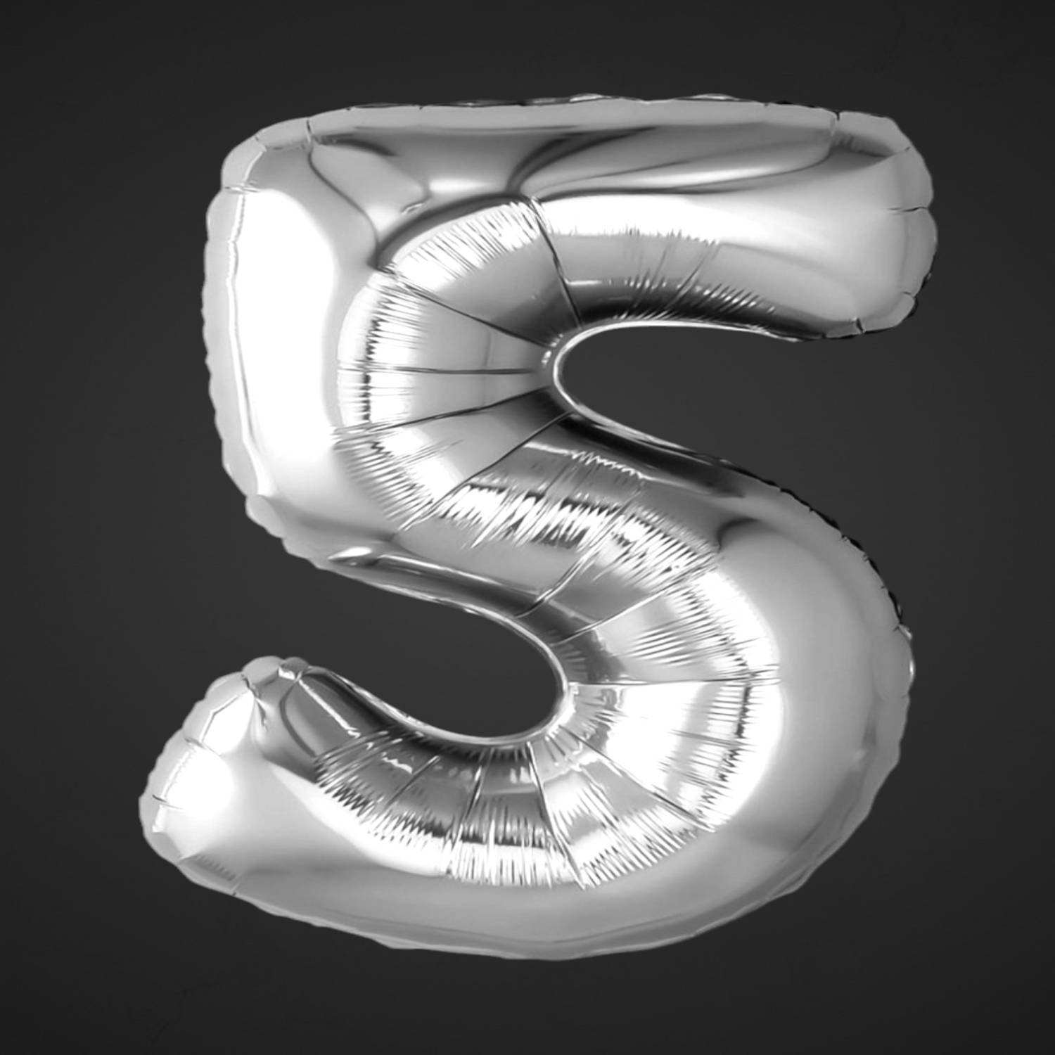 Фольгированная цифра 5 для украшения, подходит для доставки, купить в Аксае