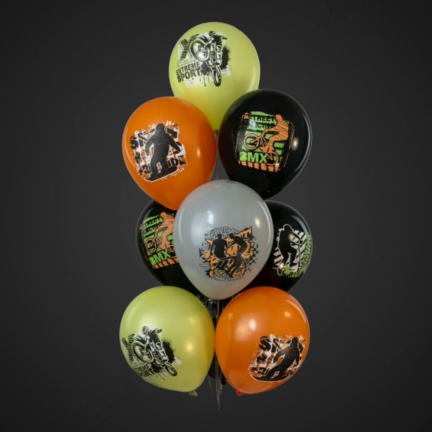 Яркий шар с днём рождения для заказа и доставки в Аксае