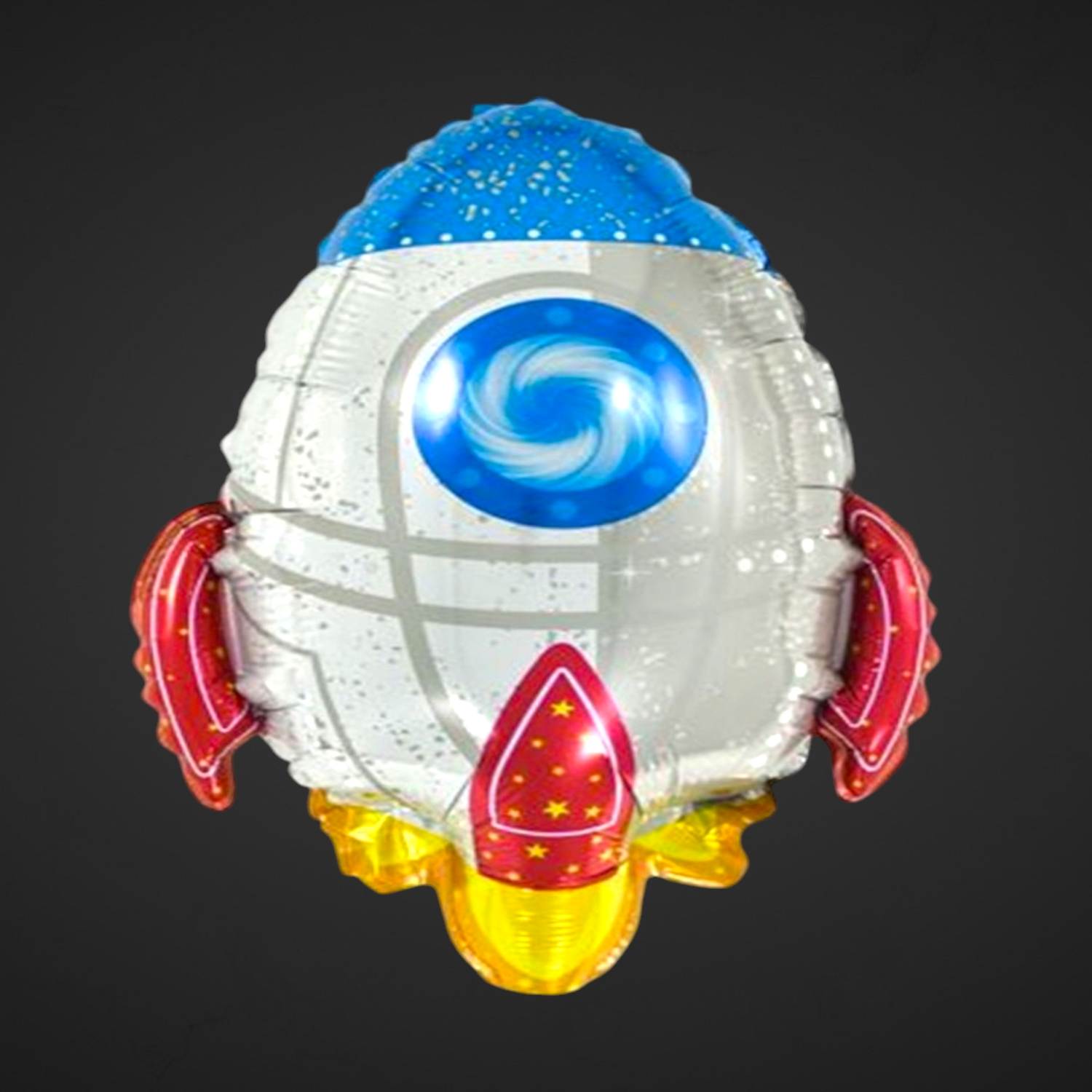 Фольгированный шар 'Ракета' 83 см, купить с доставкой в Аксае