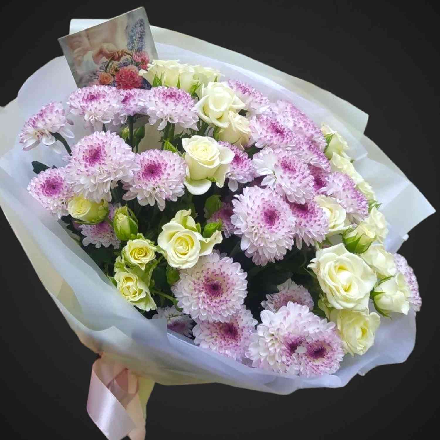 Букет 'Утренняя звезда', составной букет для покупки с доставкой в Аксае