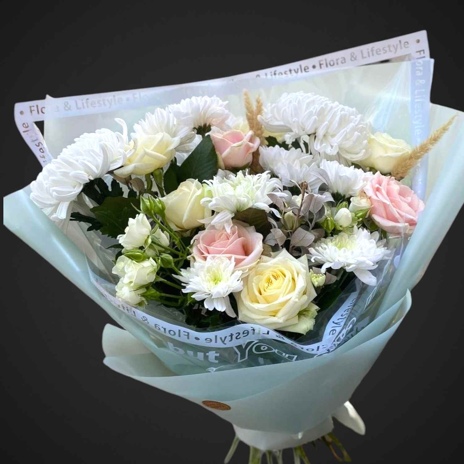 Букет 'Холодная звезда', доставка по Аксаю, покупайте цветочные композиции