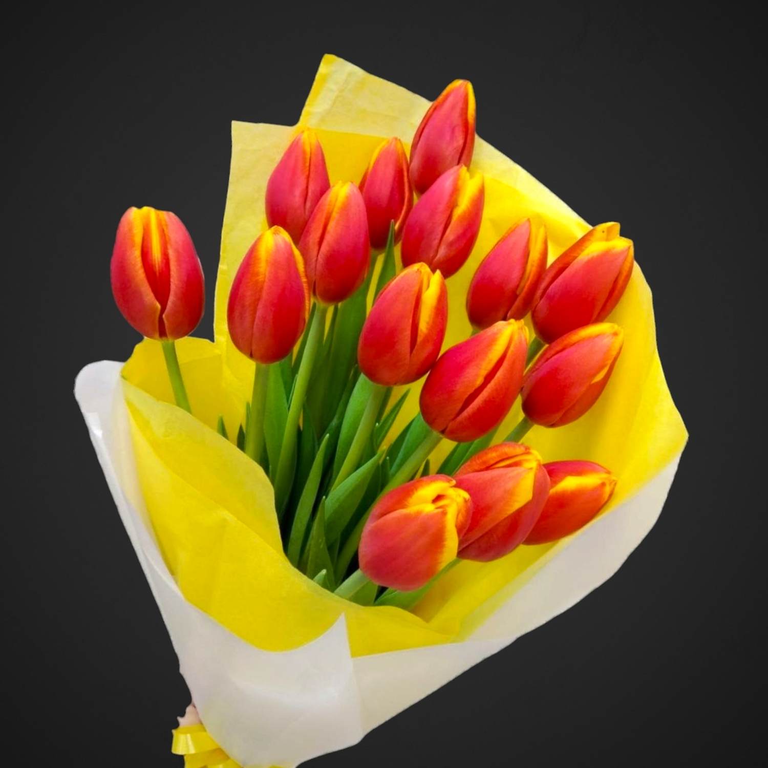 Букет 'Весенний восторг' – яркие весенние цветы для вас. Доставка по Аксаю. Купите красивый букет!