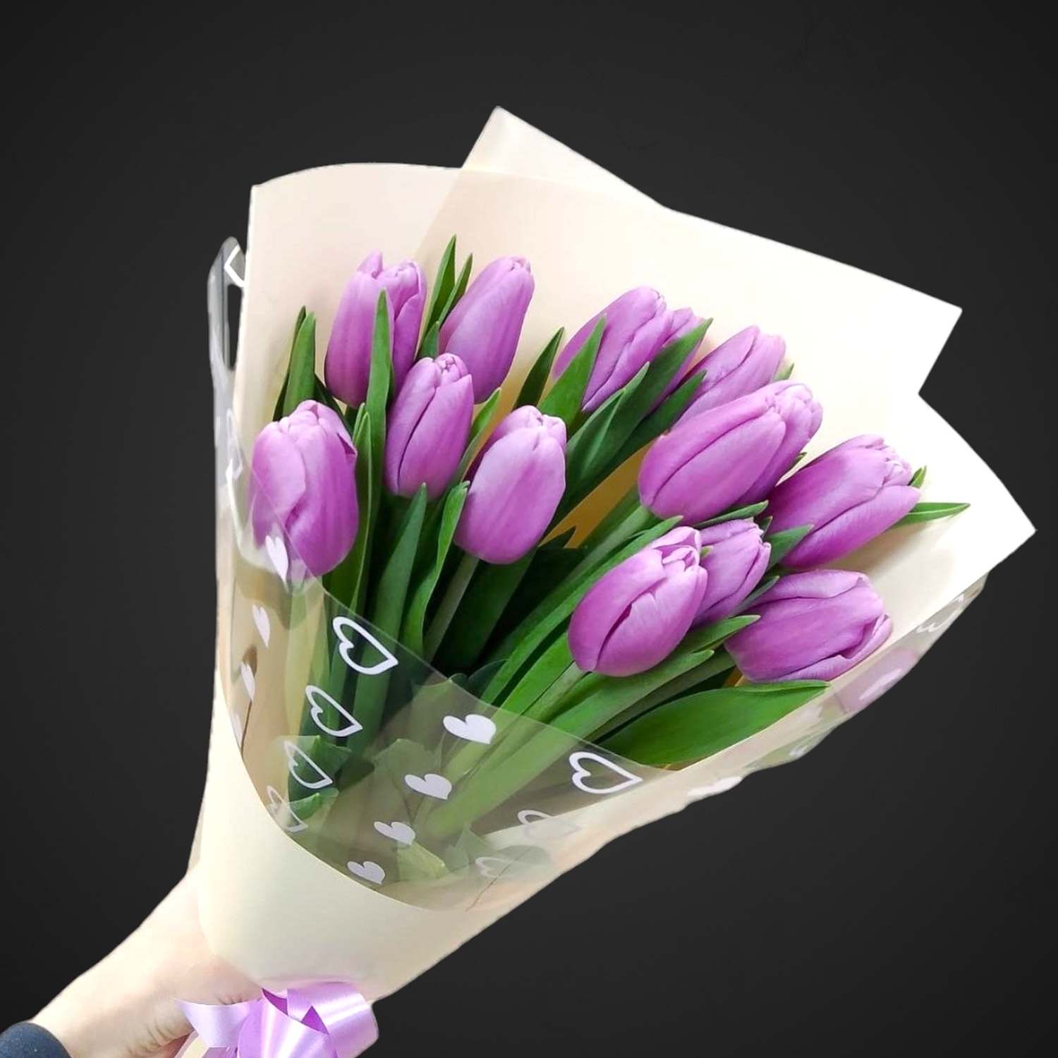 Букет 'Пробуждение весны' — составной букет для подарка, доставка по Аксаю, покупайте сейчас!