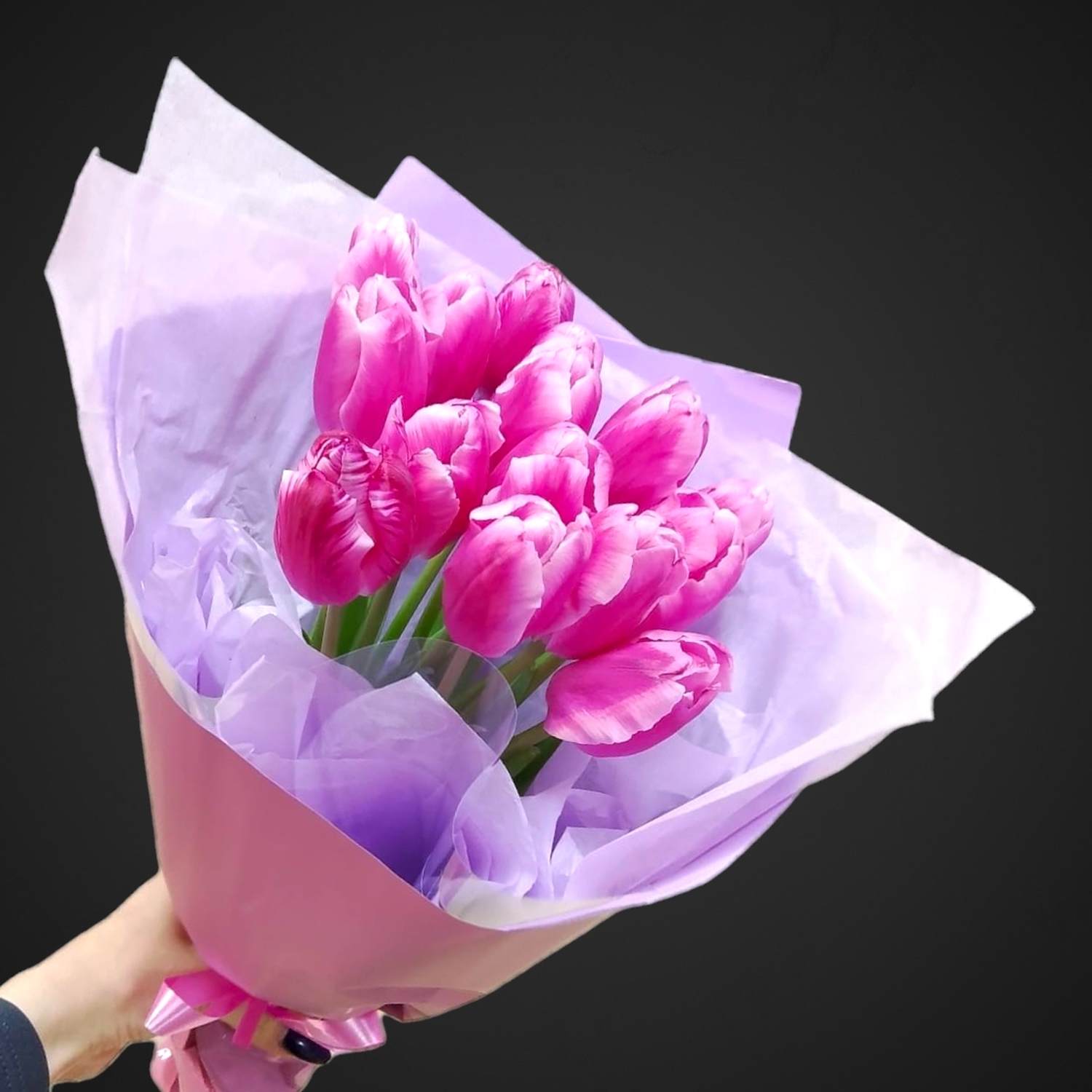 Букет 'Сердце весны' — составной букет для покупки с доставкой в Аксае