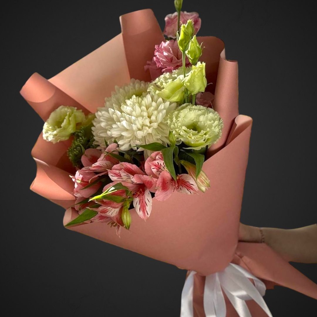 Букет 'Утренняя роса', доставка по Аксаю, покупайте красивые цветы