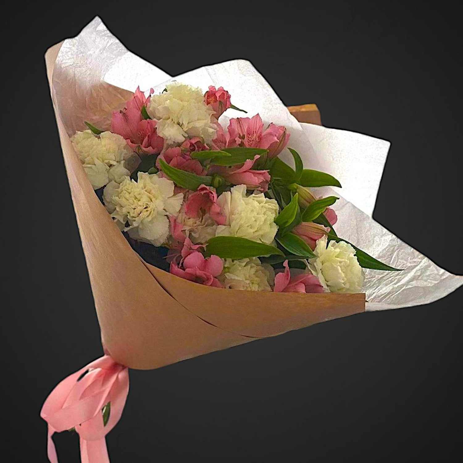 Букет 'Элизабет', составной букет для покупки с доставкой в Аксае