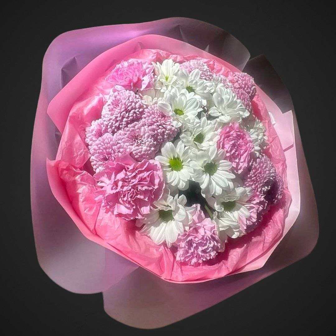 Букет 'Код нежности' — составной букет для покупки с доставкой в Аксае