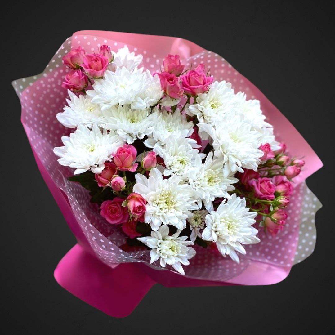 Букет 'Тысяча 'спасибо!' из свежих цветов с доставкой в Аксай, покупайте сейчас!