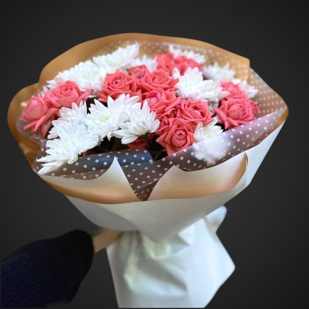 Букет 'Облако грез', составной букет для покупки с доставкой в Аксае